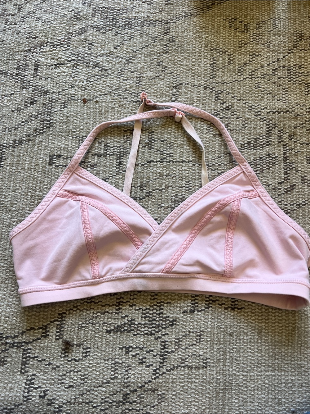 lululemon athletica Light Pink Strappy Bralette